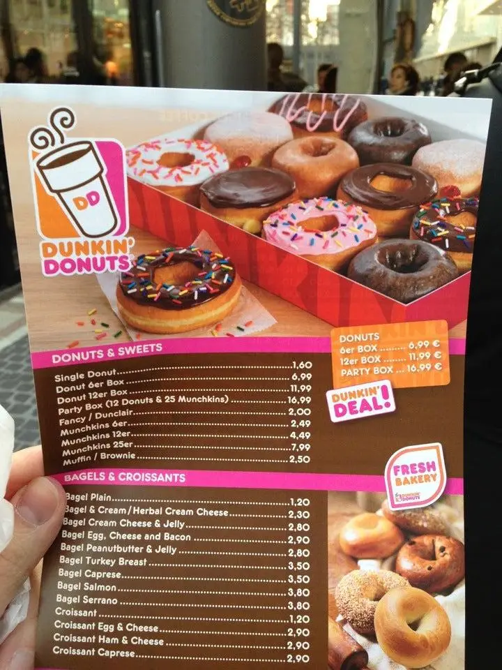 Dunkin’ Donuts Cronudds Preise