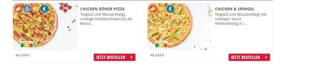 Domino’s Pizza Speisekarte Preise Beliebte Gerichte