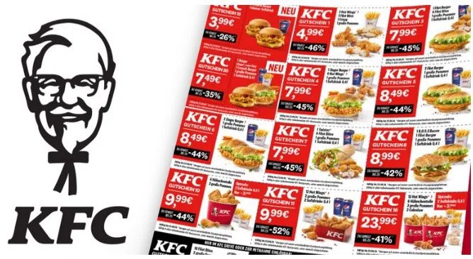 KFC Deutschland Speisekarte Preise