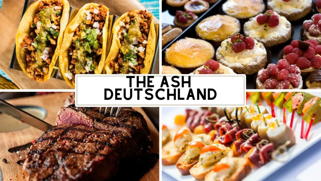 The ASH Deutschland Speisekarte Preise Aktualisiert 2024