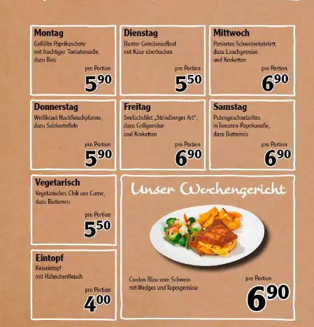 globus-restaurant speisekarte preise deutschland aktualisiert 2024