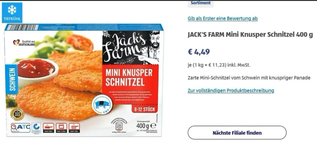 kochmütze  Schnitzel speisekarte PREISE