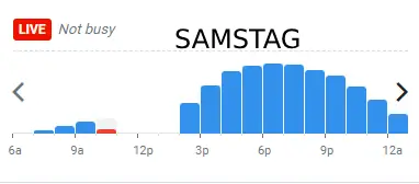 venga kevelaer SAMSTAG BELIEBTE ZEITEN IN deutschland