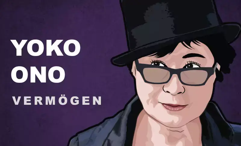 yoko ono vermögen