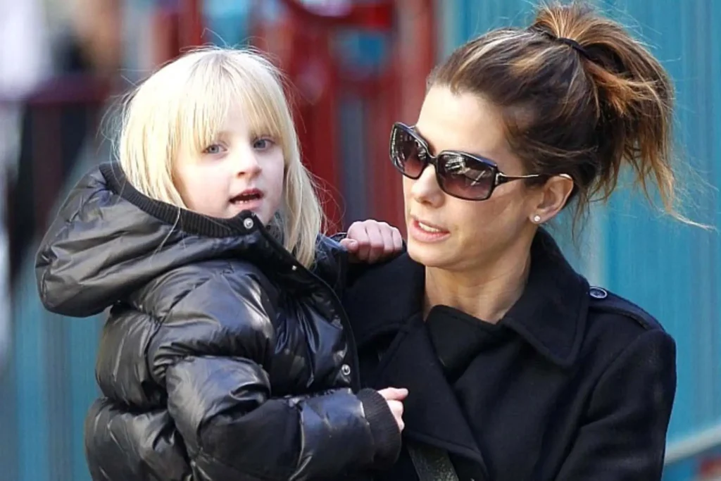 sandra bullock kinder