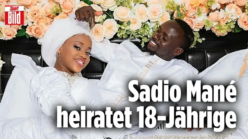 Sadio Mané Frau