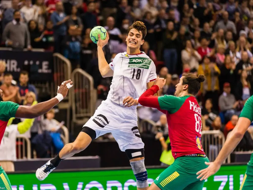 Ernährung eines Handballspielers