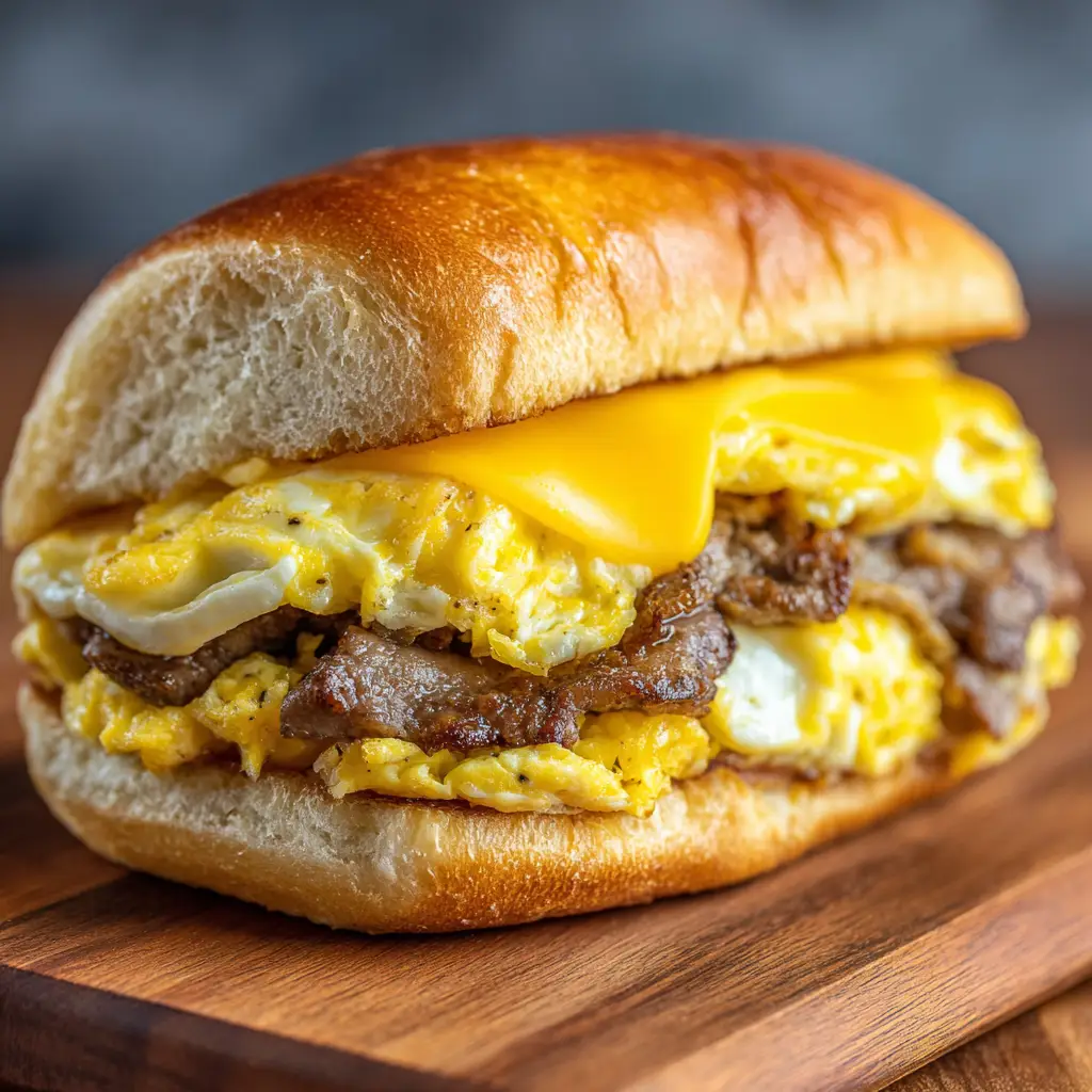 Copycat McDonald’s Steak Egg And Cheese 2025