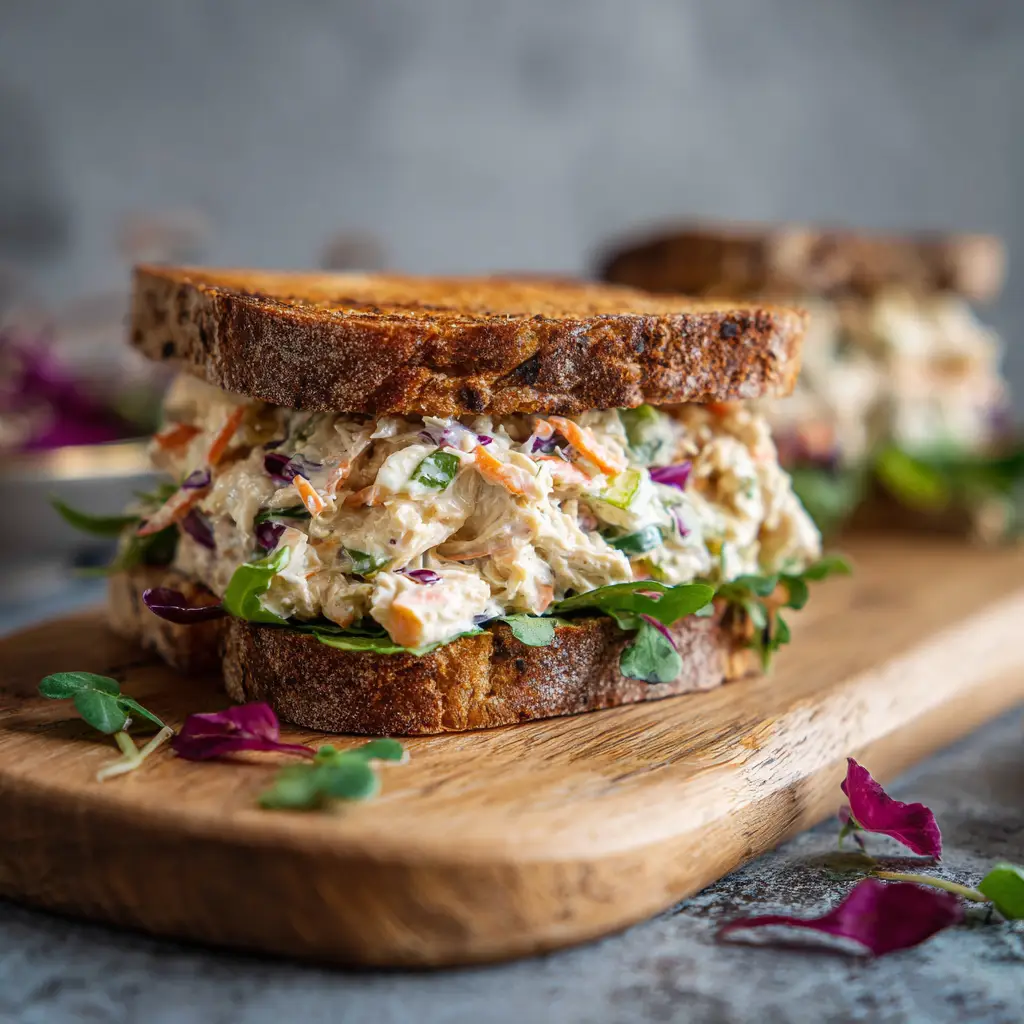 Grinder Chicken Salad – Cremiger Italian Chicken Salad wie vom Sandwichladen