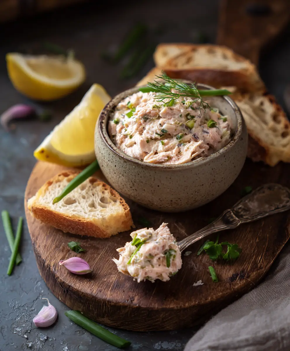 Lachs-Rillettes Rezept: Ein Köstlicher, Cremiger Genuss für Meeresfrüchte-Liebhaber
