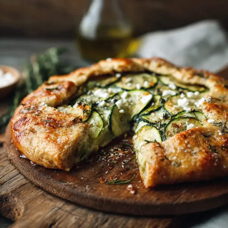 Zucchini Ricotta Galette 2025