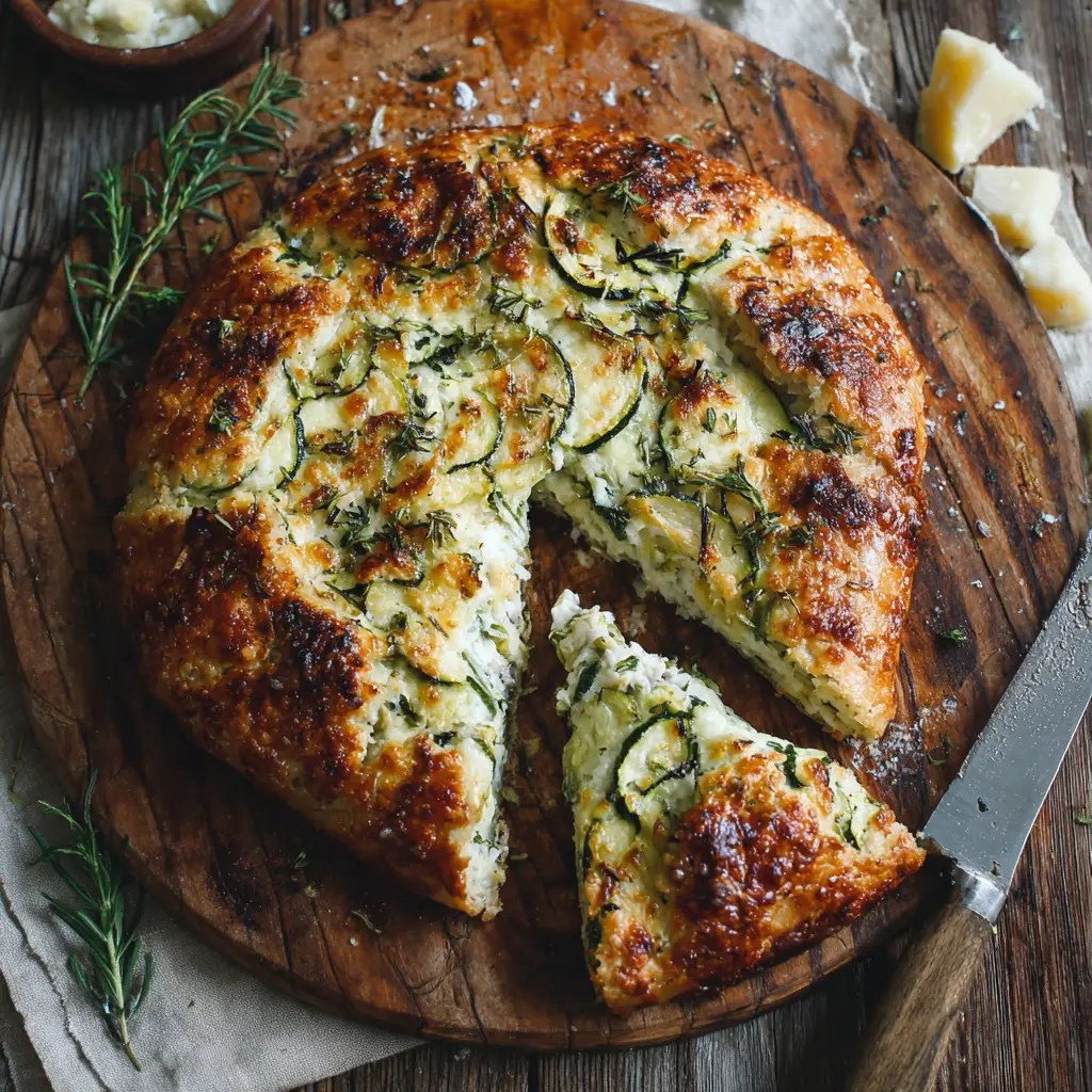 Zucchini Ricotta Galette
