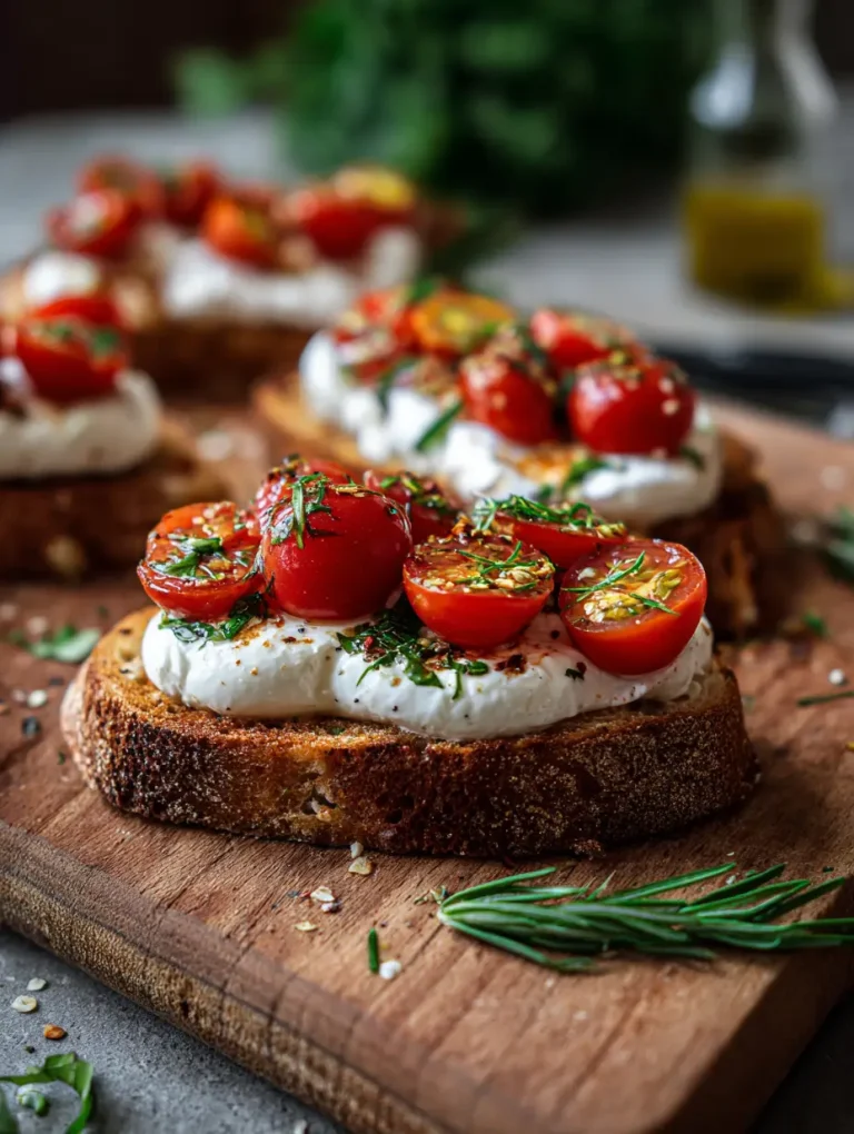 Burrata Bruschetta – Sommerfeeling auf knusprigem Brot Mit Rezept En 2025