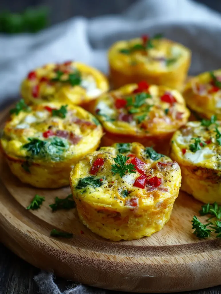 Easy Egg Muffins Frühstück zum Mitnehmen
