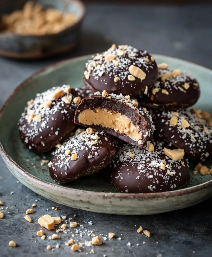 Erdnussbutter Schokoladenkuss Kekse