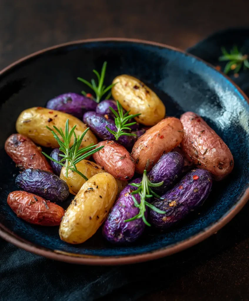 Fingerling-Kartoffeln aus der Heißluftfritteuse