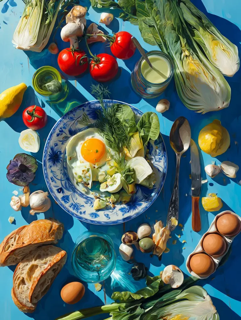 Gemüse Frühstücks Rührei Mit Rezept: Der Perfekte Start in den Tag