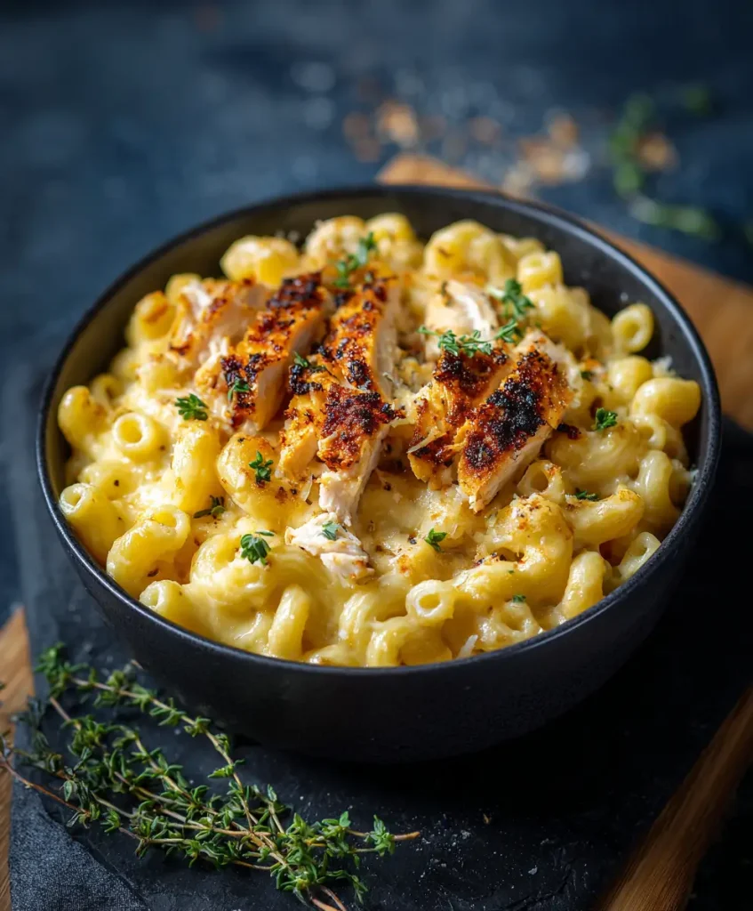 Hühnchen Parmesan Mac & Cheese aus einem Topf rezept