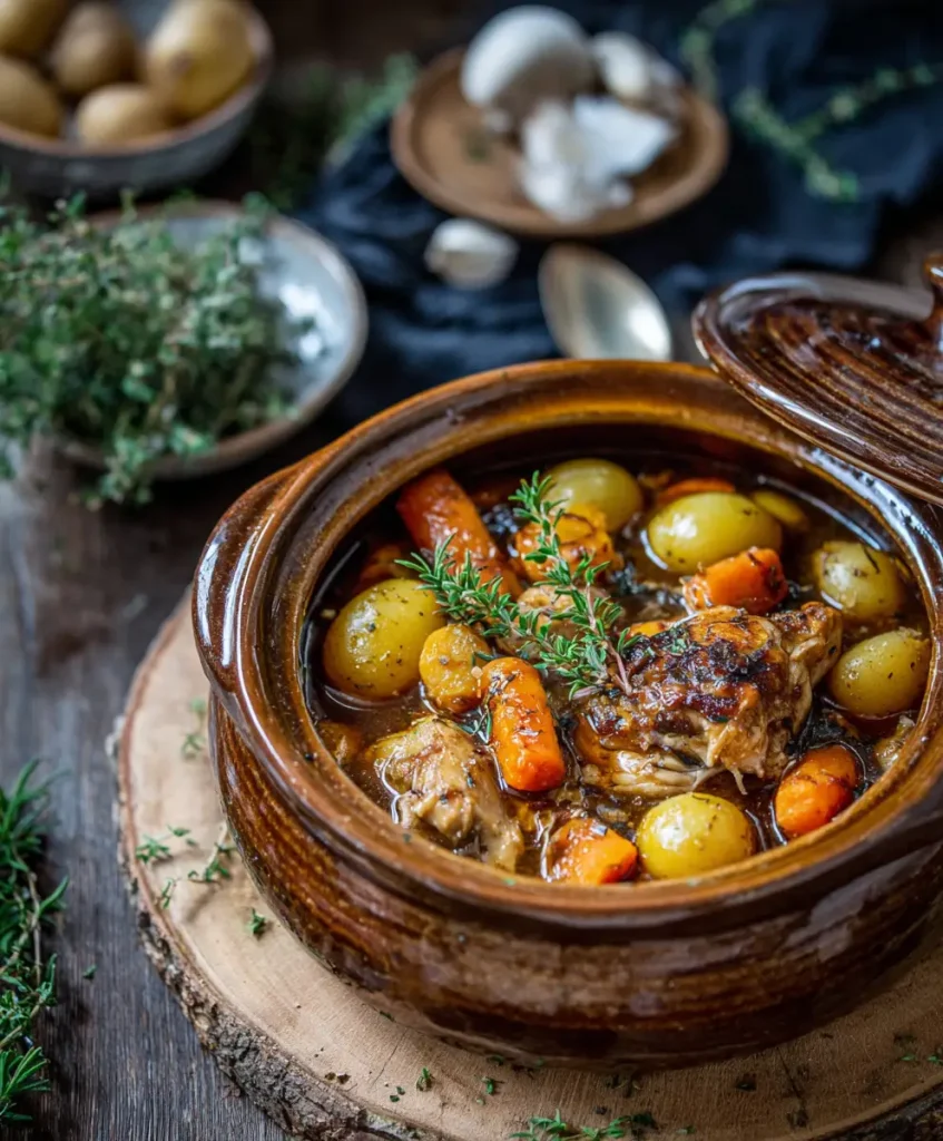 Hühncheneintopf aus dem Slow Cooker