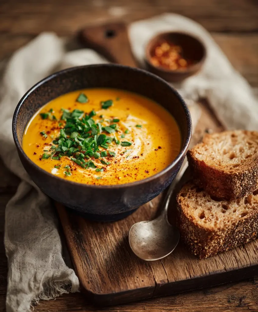 KAROTTENSUPPE MIT CURRY
