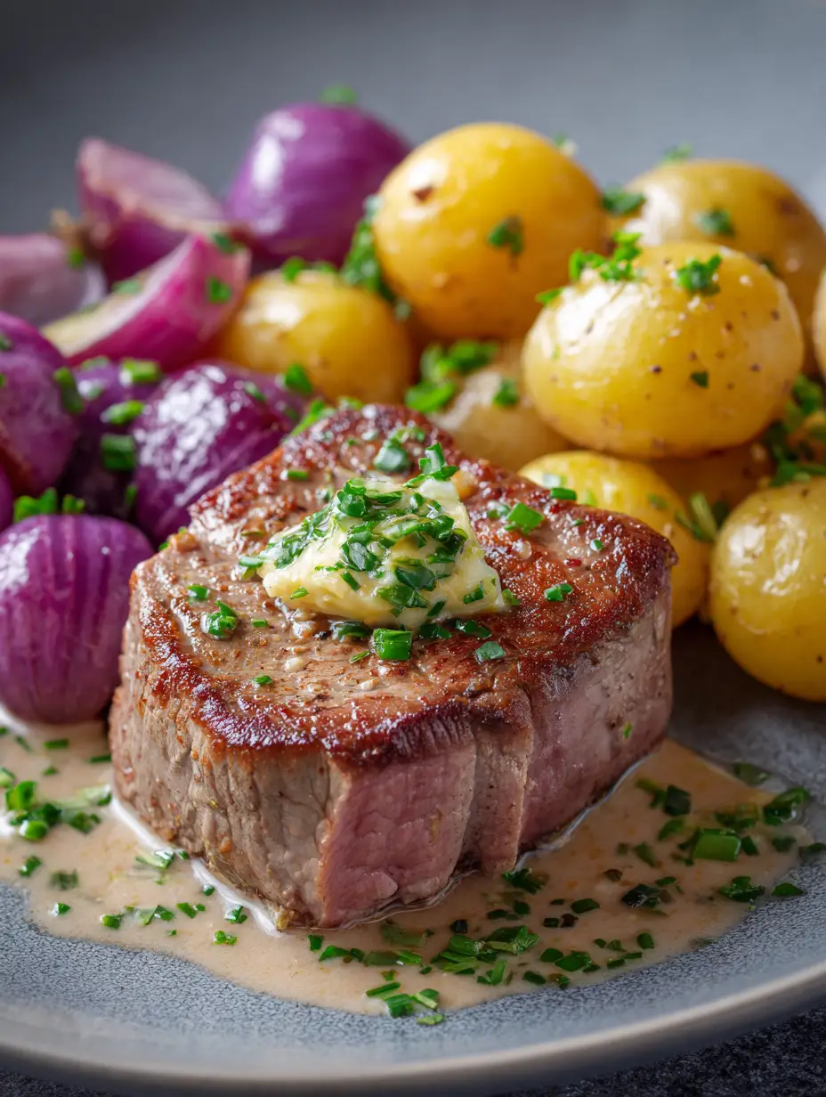 Keto Schweinefilet mit Knoblauch Kräuterbutter: Ein Genuss für Low-Carb-Fans