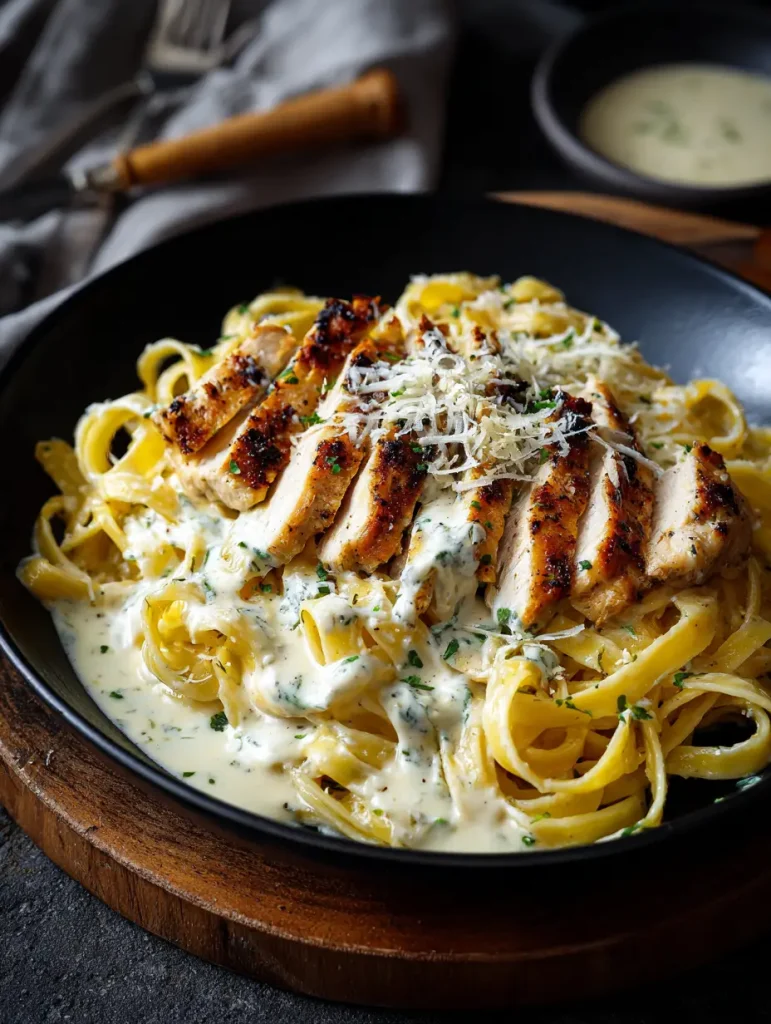 Perfektes Chicken Alfredo Rezept