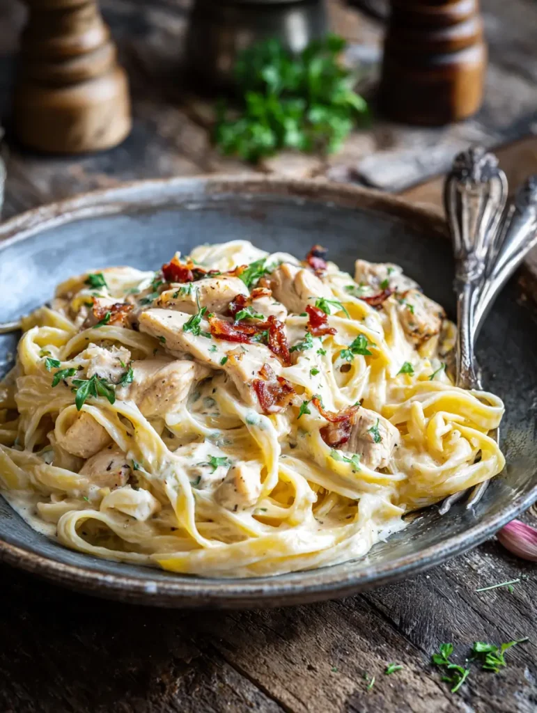 Perfektes Chicken Alfredo