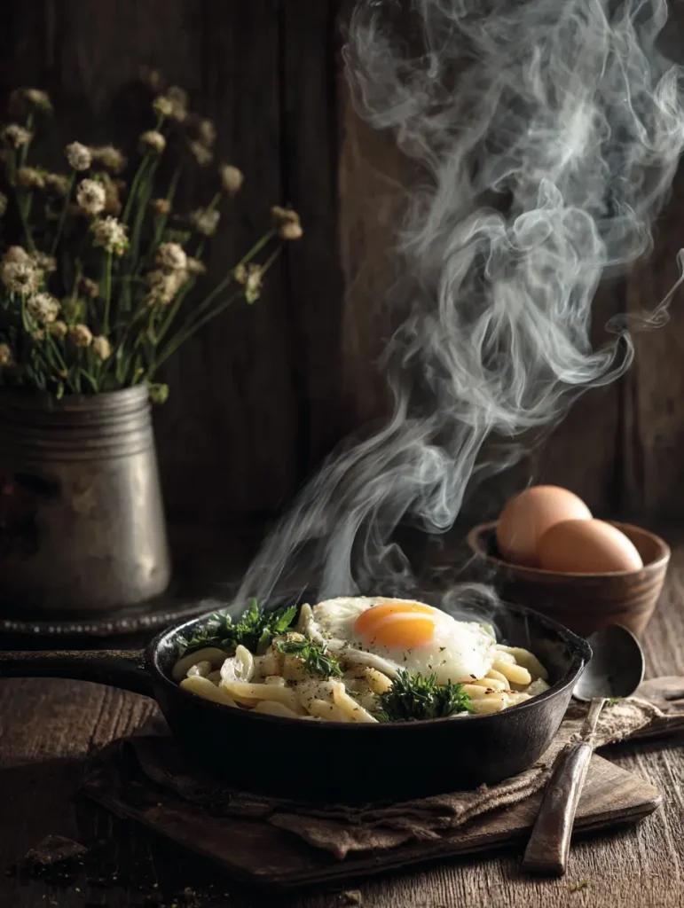 Smoky White Bohnen mit pochiertem Ei