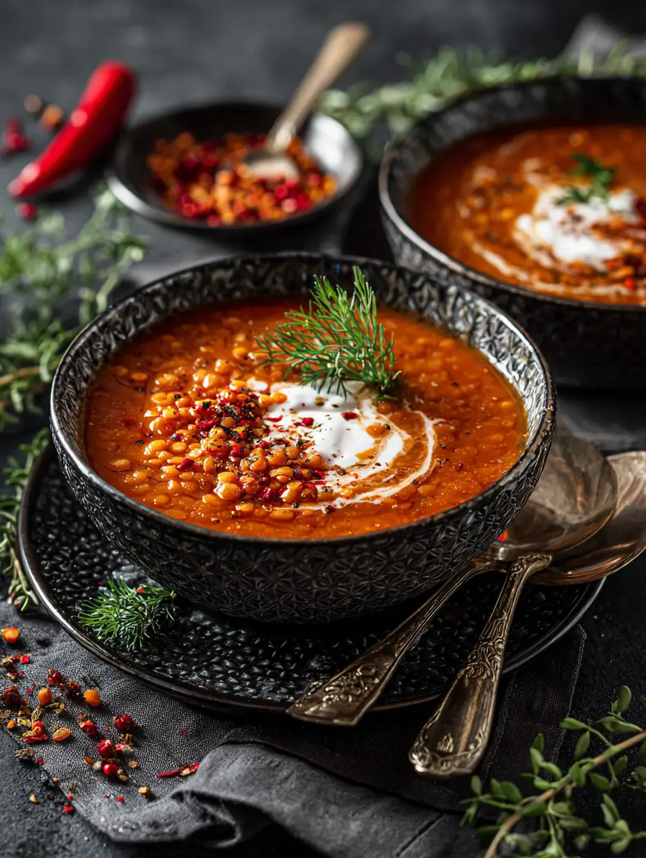 Türkische Rote Linsensuppe: Ein Herzhaftes und Gesundes Gericht aus der Türkei
