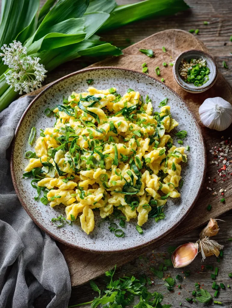 Bärlauchspätzle