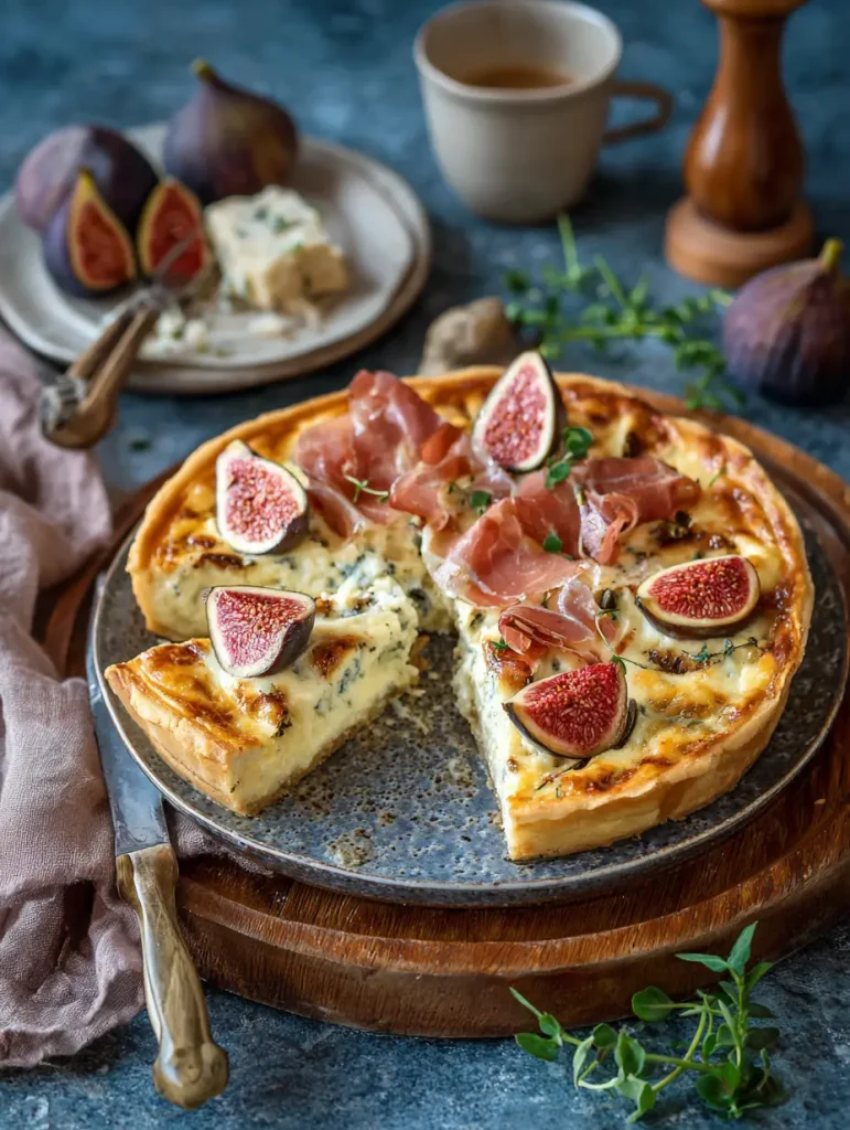 Frühstückskuchen mit Käse und Speck Frühstücksauflauf