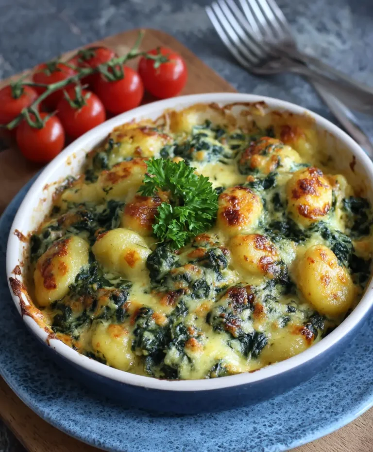 Gnocchi Rahmspinat Auflauf: Ein cremiges Gericht, das du nicht verpassen solltest