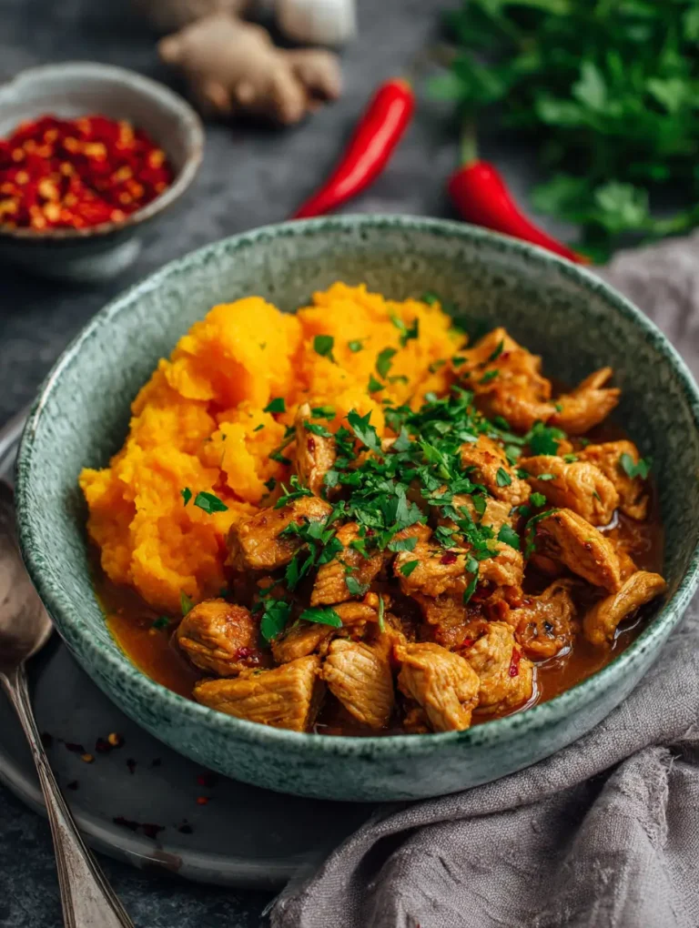 Hühnchen Süßkartoffel Curry – Wärmend, cremig und voller Geschmack