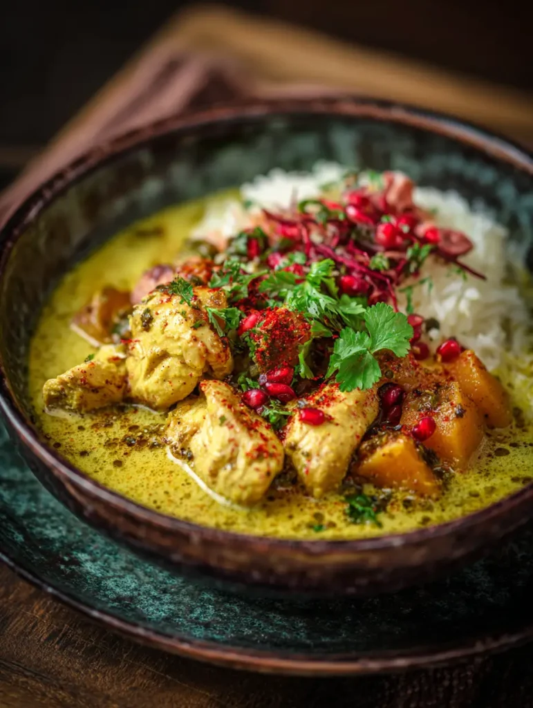 Hühnchen Süßkartoffel Curry