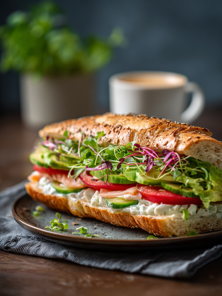 Hühnchensalat Sandwich