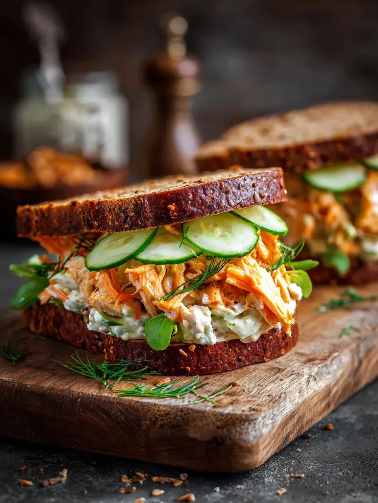 Hühnchensalat Sandwich