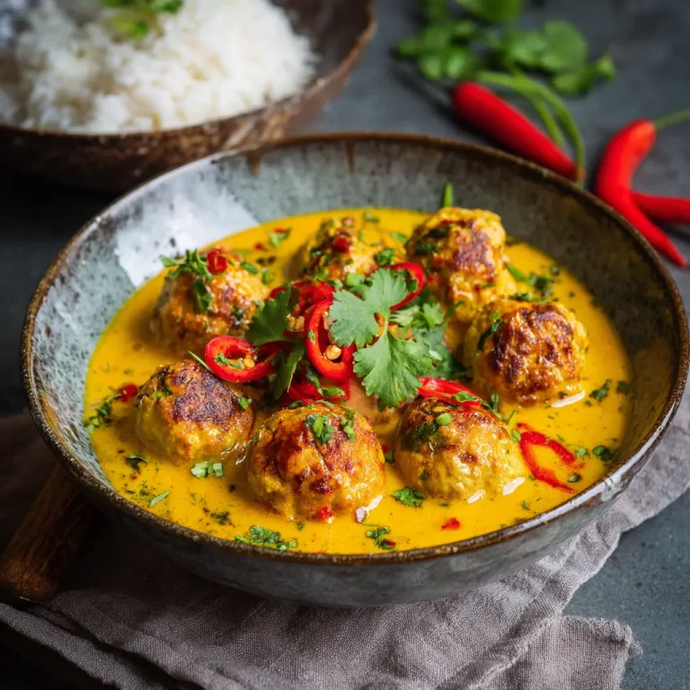 Jalapeño Kokos Curry Hähnchenbällchen: Ein Würziges, Exotisches Geschmackserlebnis