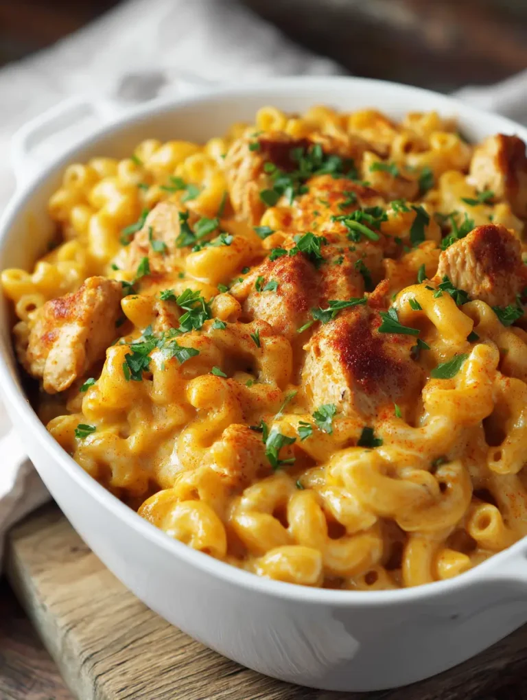 Kräftiger Cajun Hühnchen Ranch Mac & Cheese – Cremig, würzig & unwiderstehlich