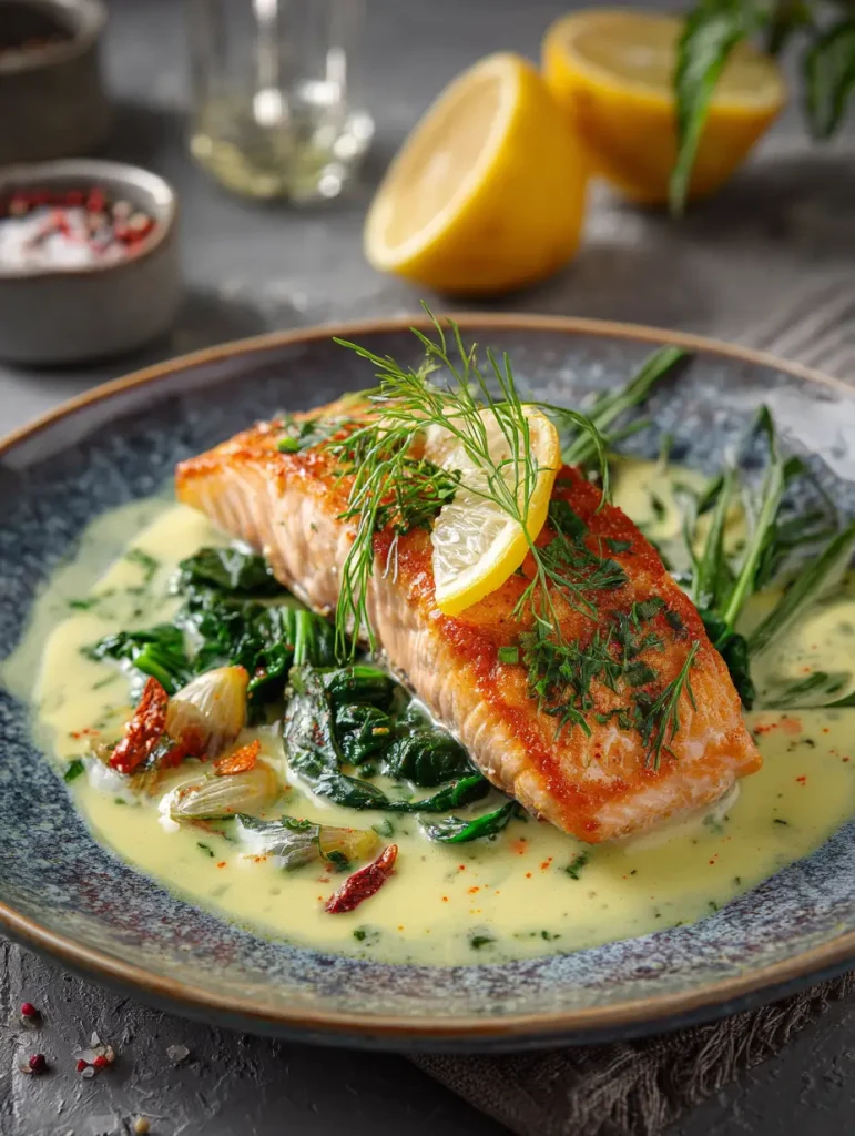 Lachs mit Kokosnuss