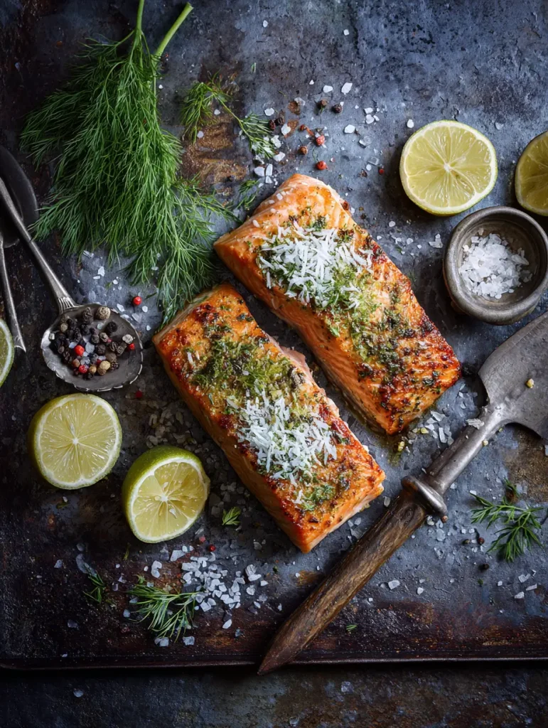 Lachs mit Kokosnuss