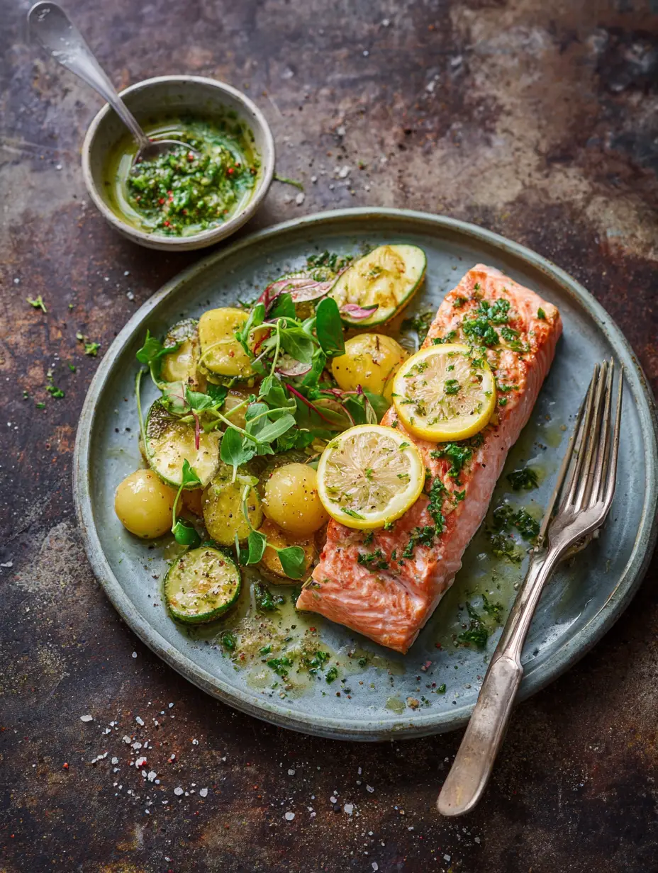 Lachs mit Zitrone und Kräutern: Ein Frisches und Gesundes Gericht für Jeden Anlass