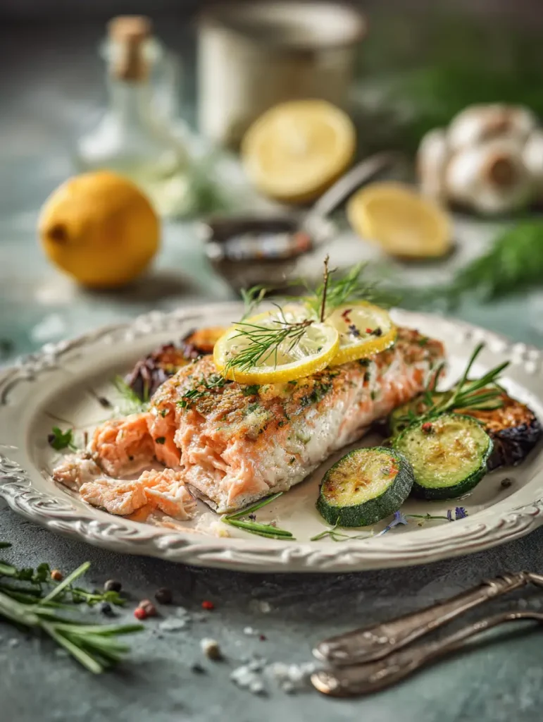 Lachs mit Zitrone und Kräutern: Ein Frisches und Gesundes Gericht für Jeden Anlass