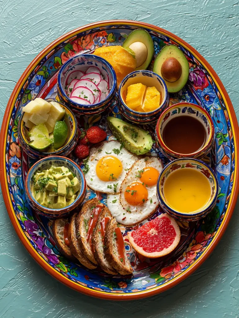 Mexikanische Frühstücksschüsseln