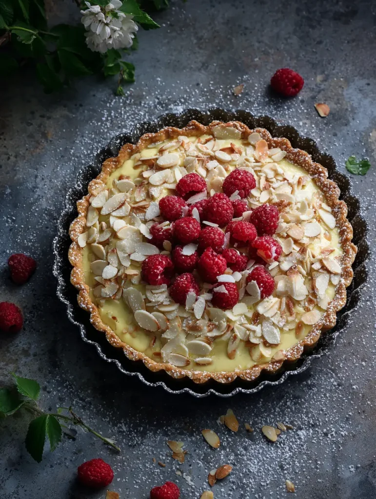 Rhabarber Tarte mit Mandelcreme Rhabarber Frangipane Tarte