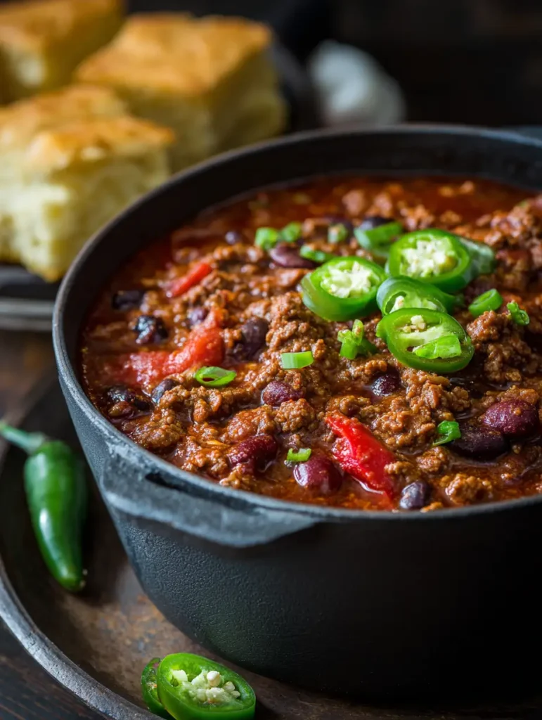 Texas Chili ohne Bohnen