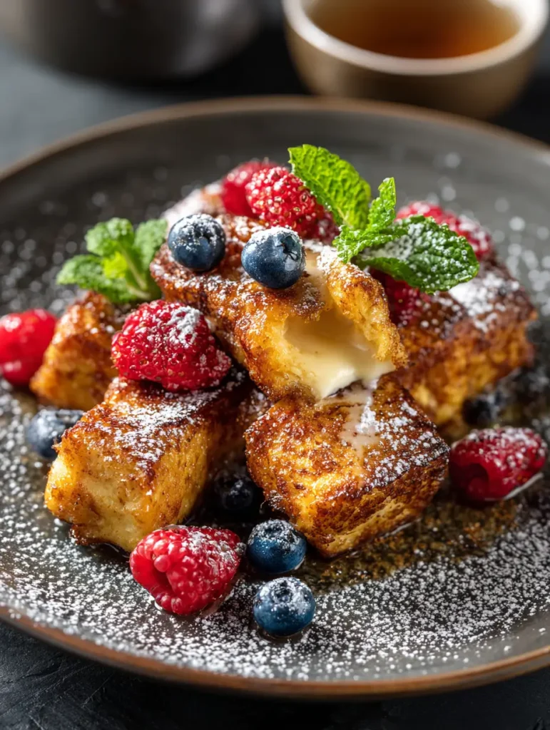 Zimtrollen French Toast Bites