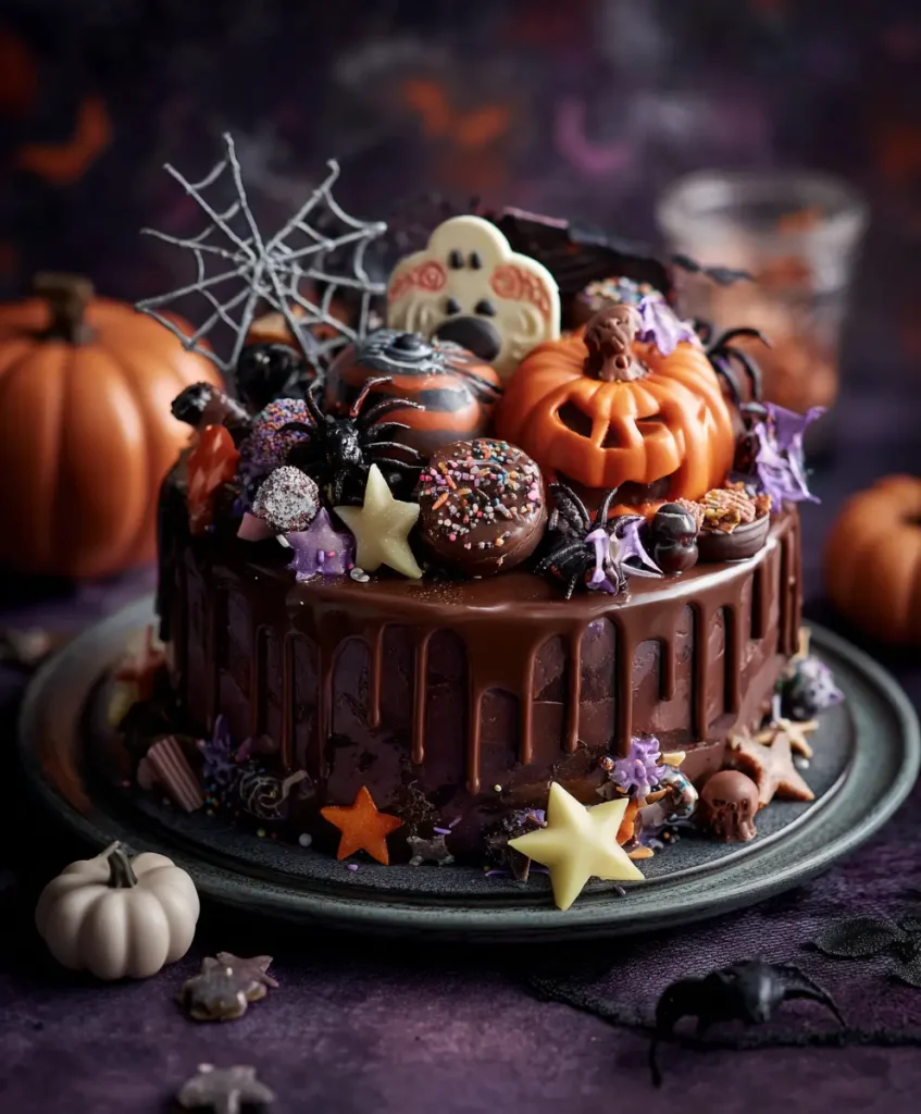 Halloween Schokoladenrinde – Süßes Gruseln zum Knabbern