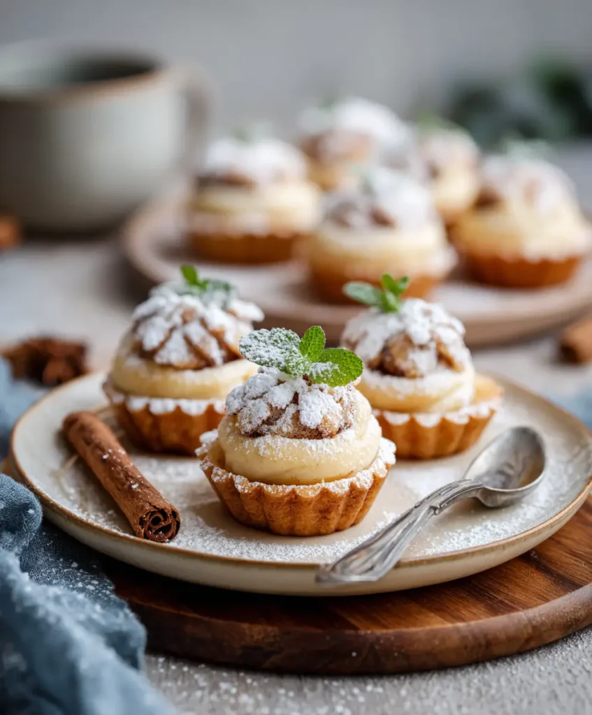 Mini Zimtschnecken Käsekuchen