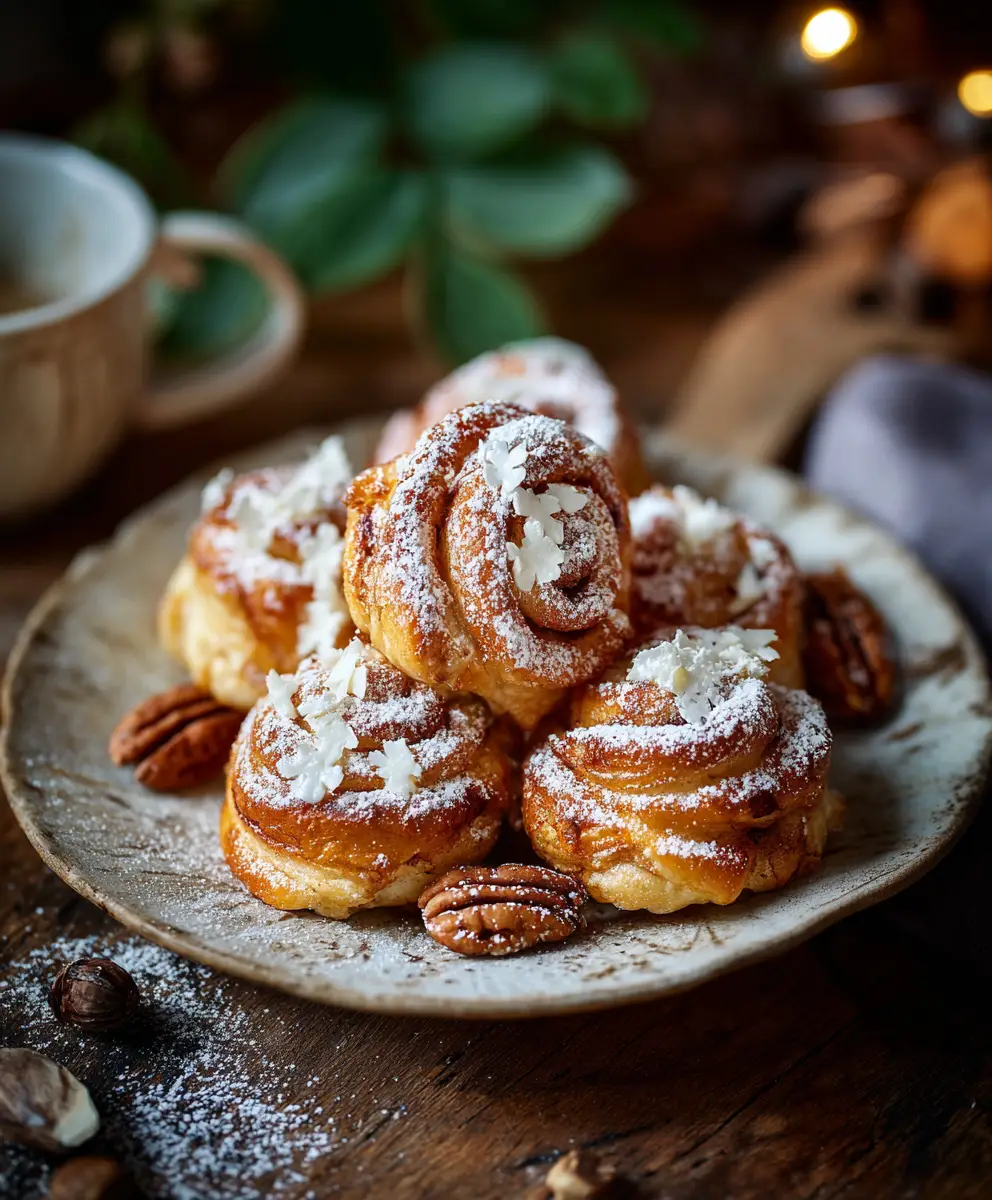 Mini Zimtschnecken Käsekuchen: Ein Perfekter Genuss aus Zimt und Käsekuchen