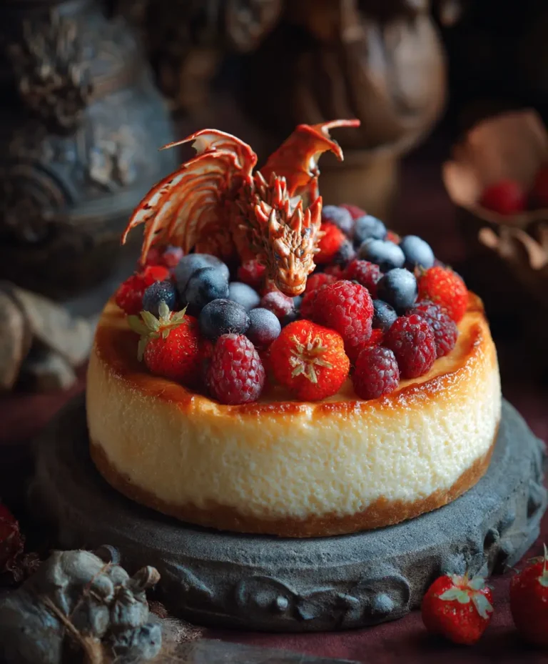 Tarta de Queso con Fruta del Dragón: Ein Köstliches und Exotisches Käsekuchen-Rezept
